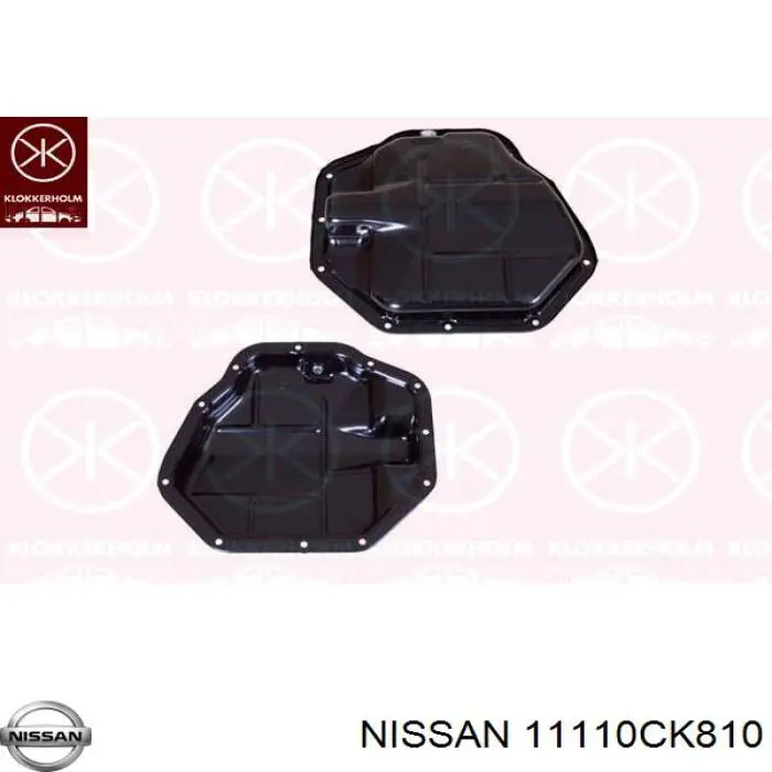 Поддон масляный картера двигателя Nissan 11110CK810