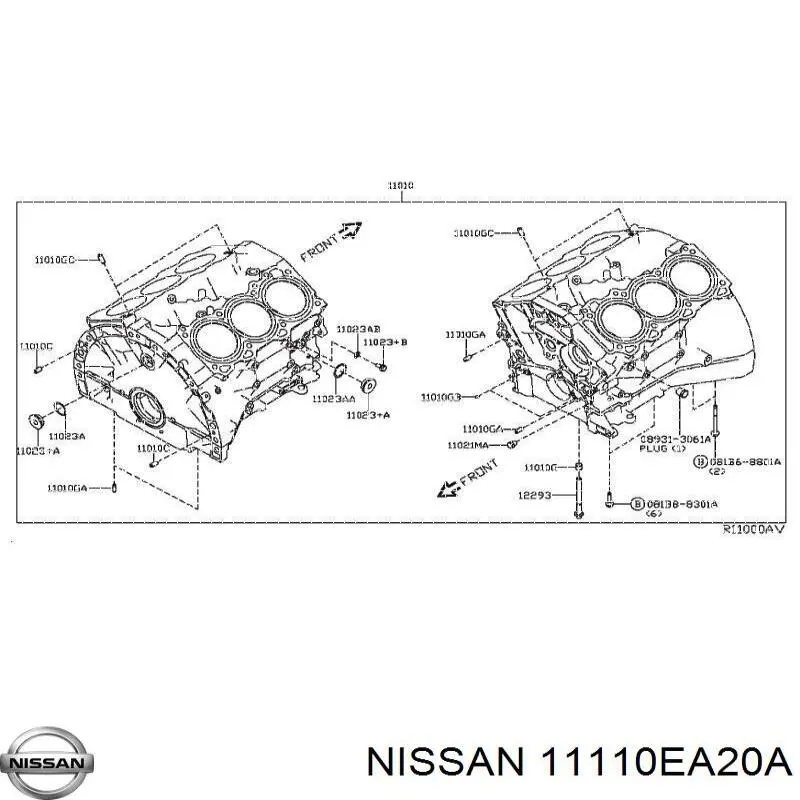  11110EA200 Nissan