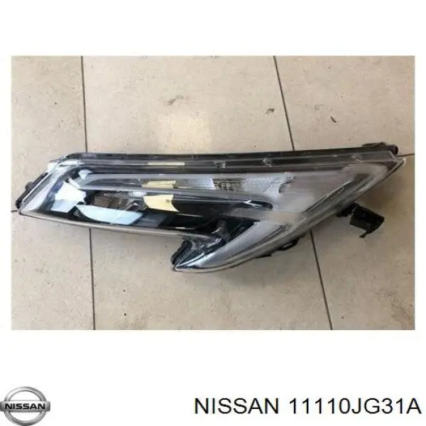 11110JG31A Nissan panela de óleo de cárter do motor