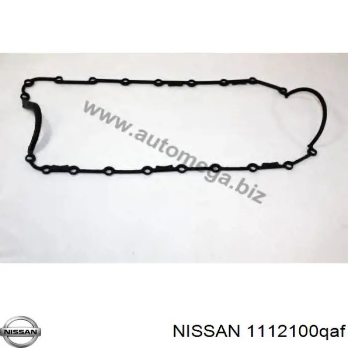 Прокладка поддона картера двигателя Nissan 1112100QAF