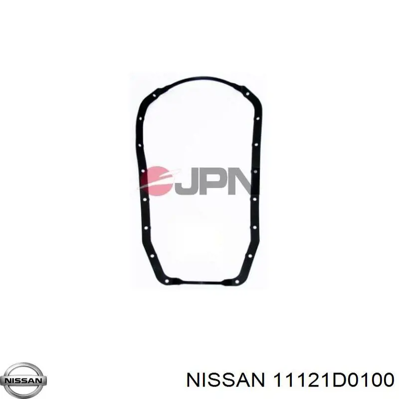 Прокладка поддона картера 11121D0100 Nissan