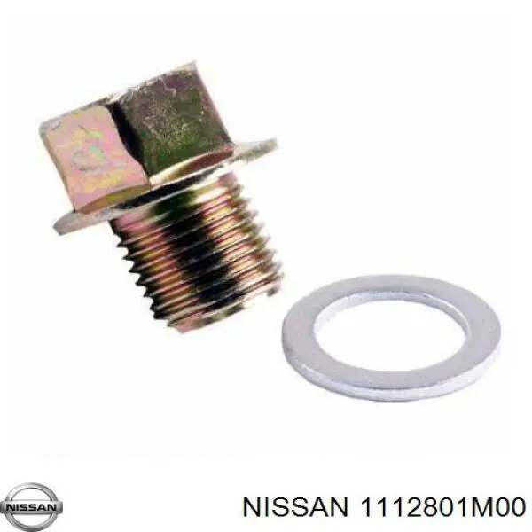 1112801M00 Nissan пробка поддона двигателя
