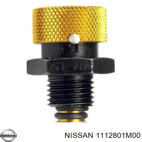 Tapón roscado, colector de aceite 1112801M00 Nissan