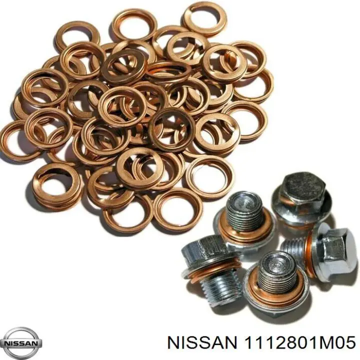 Пробка поддона двигателя 1112801M05 Nissan