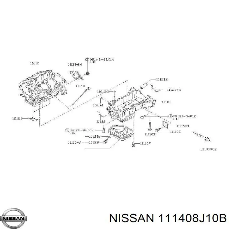 111408J10B Nissan/Infiniti 