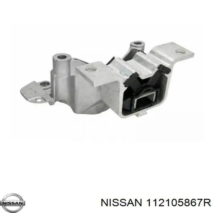 112105867R Nissan coxim (suporte direito de motor)