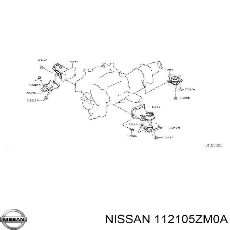  Nissan/Infiniti 112105ZM0A цена, от 168.95 USD