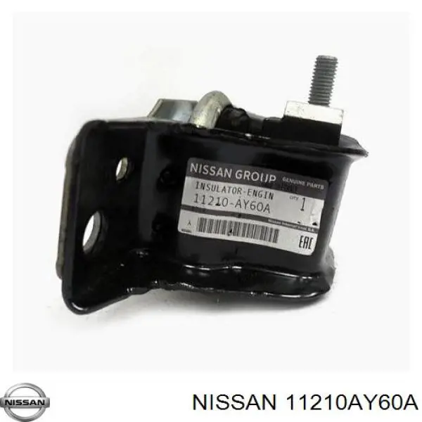 11210AY60A Nissan coxim (suporte dianteiro de motor)