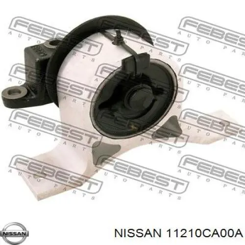 11210CA00A Nissan coxim (suporte direito de motor)