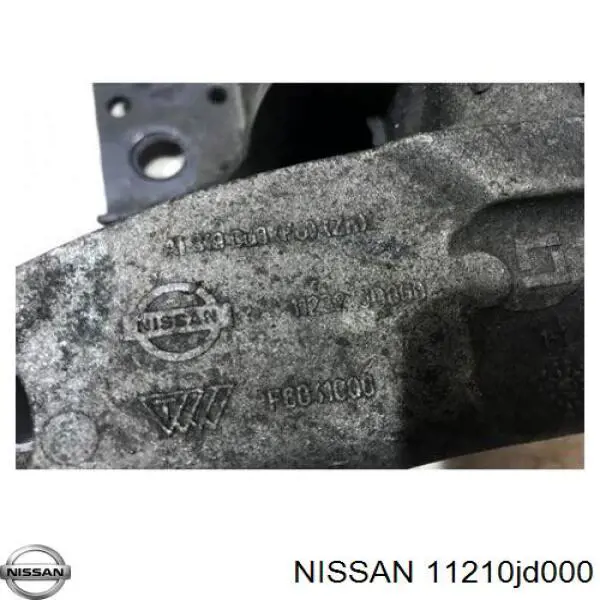 Подушка (опора) двигателя правая Nissan 11210JD000