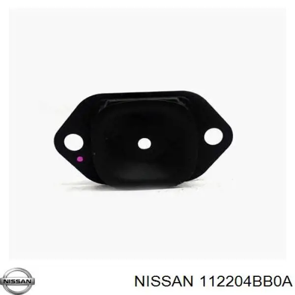 112204BB0A Nissan coxim (suporte esquerdo de motor)