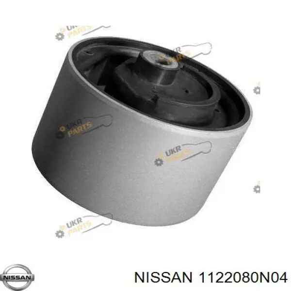 1122080N04 Nissan coxim (suporte esquerdo de motor)