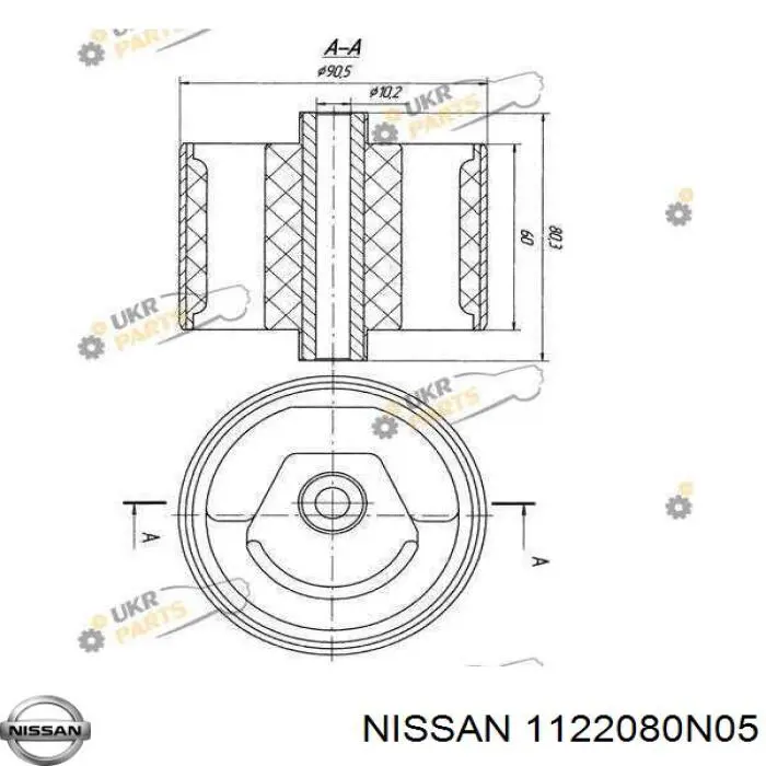 1122080N05 Nissan/Infiniti 