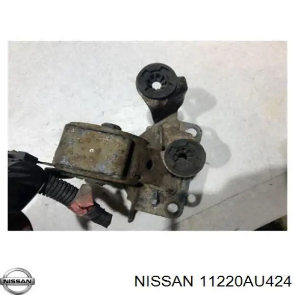 11220AU424 Nissan coxim (suporte esquerdo de motor)