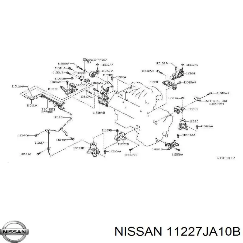 11227JA10B Nissan/Infiniti 