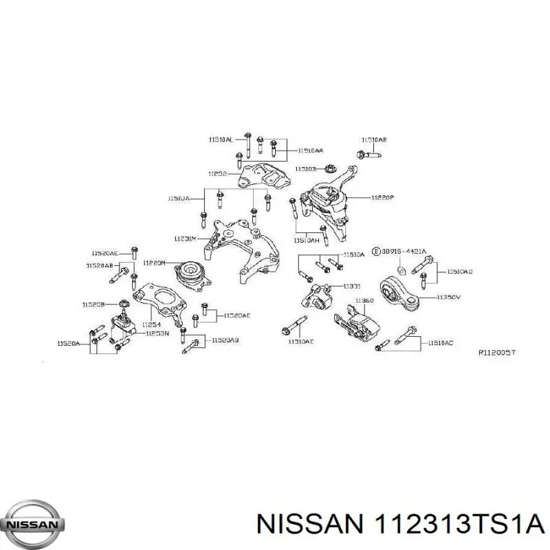  Nissan/Infiniti 112313TS1A цена, от 29.14 USD