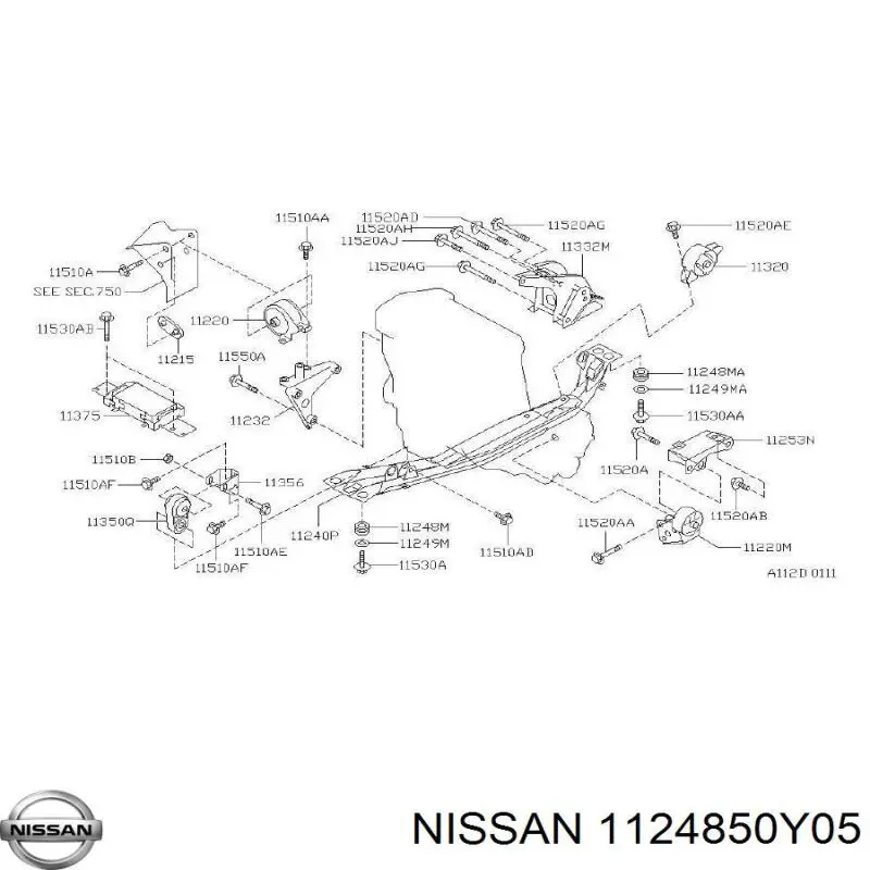  1124850Y05 Nissan