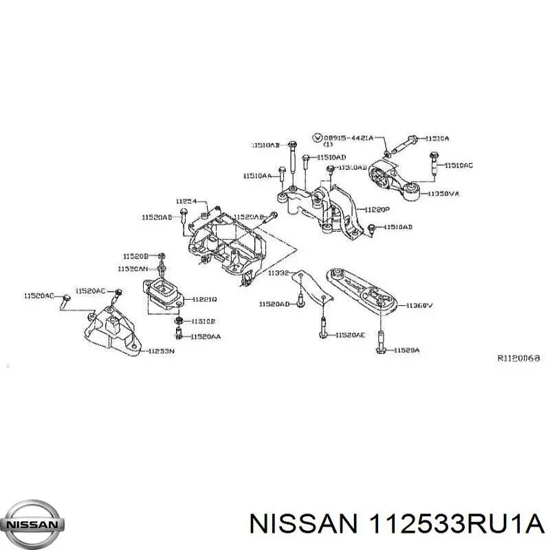 112533RU1A Nissan/Infiniti 