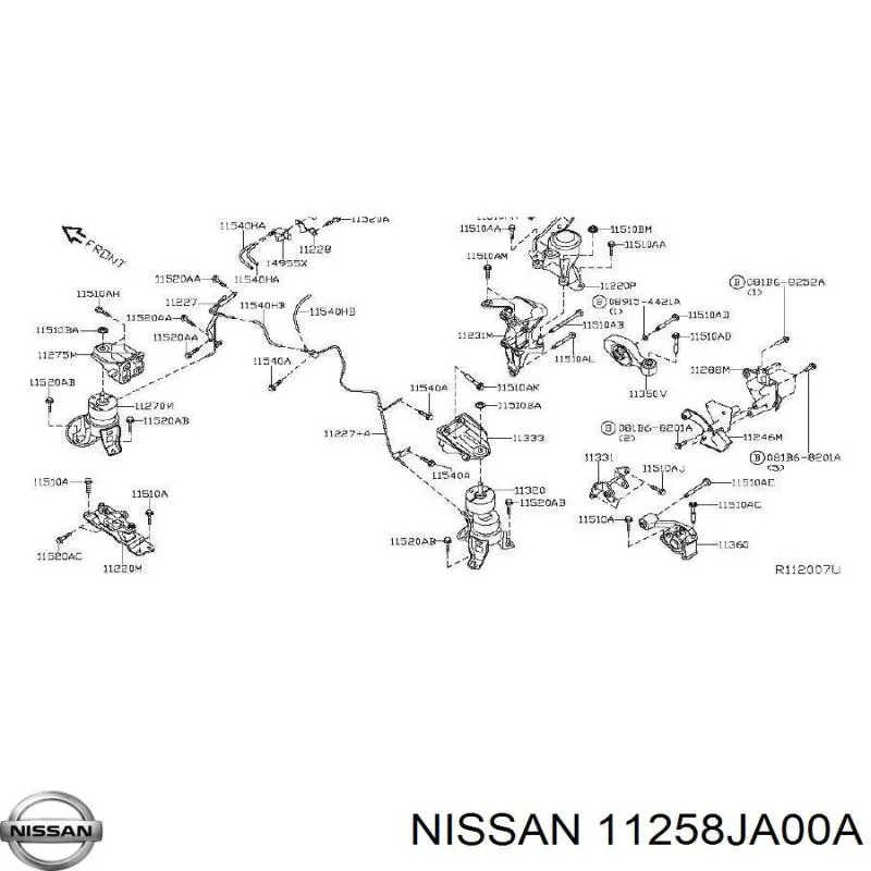  11258JA00A Nissan