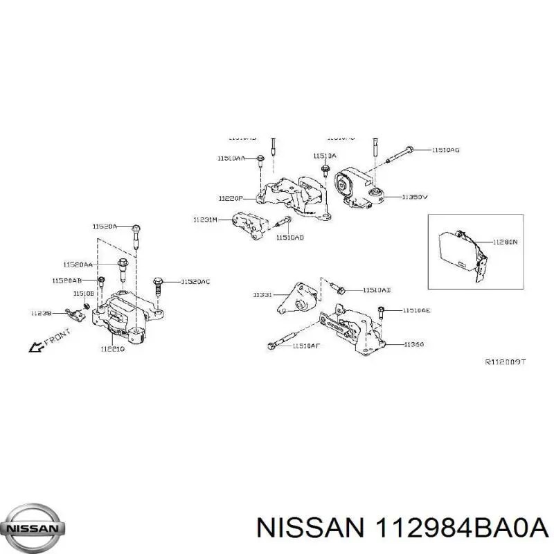 112984BA0A Nissan 