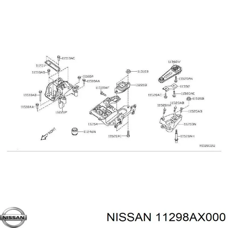  11298AX000 Nissan