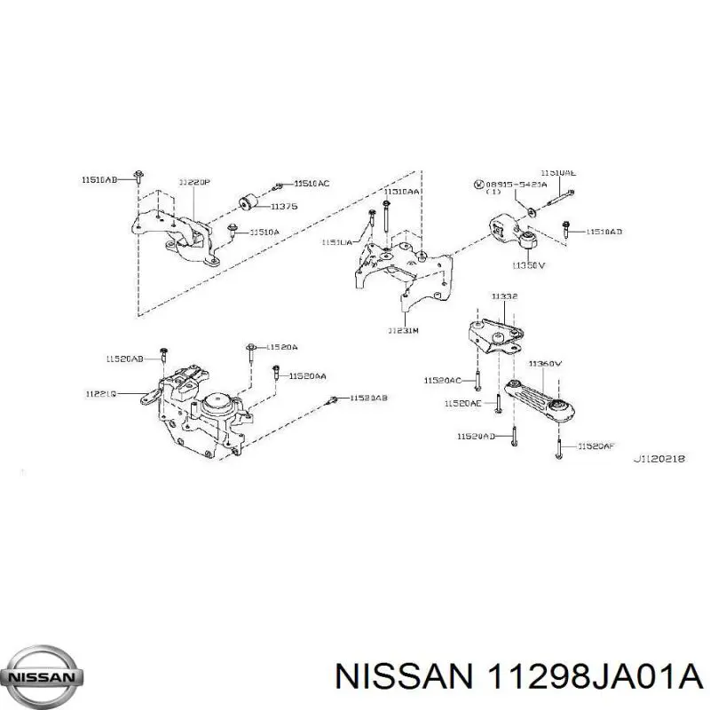  Nissan/Infiniti 11298JA01A цена, от 12.67 USD