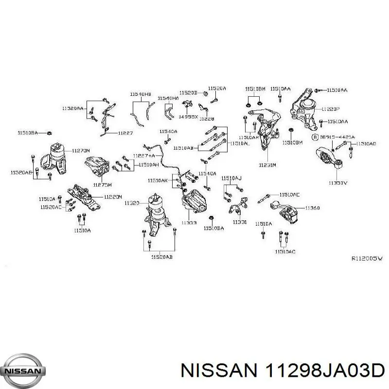 11298JA03D Nissan 