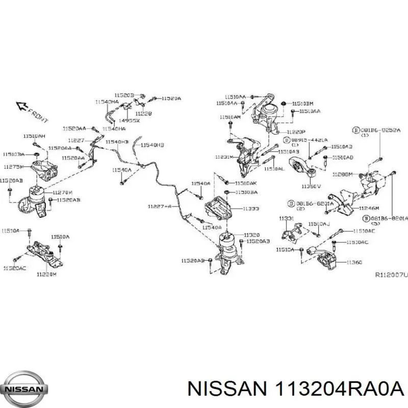 113204RA0A Nissan/Infiniti 