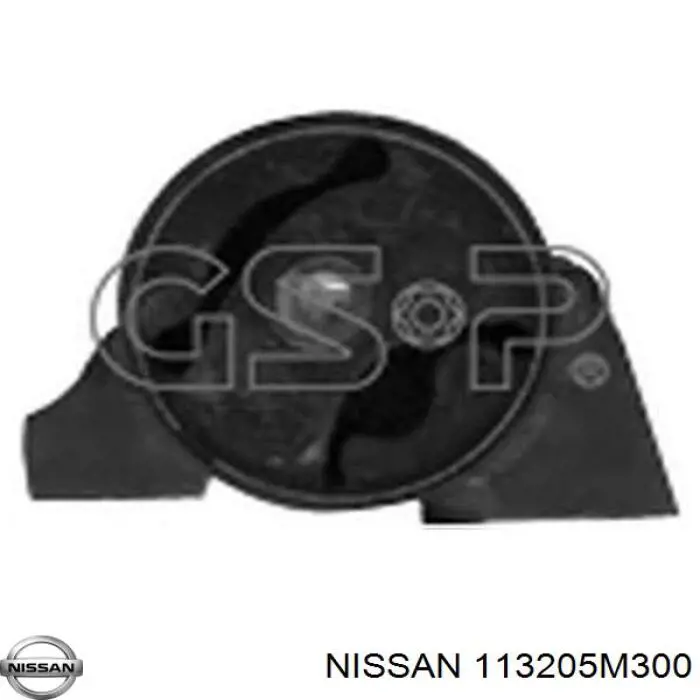 113205M300 Nissan coxim (suporte traseiro de motor)