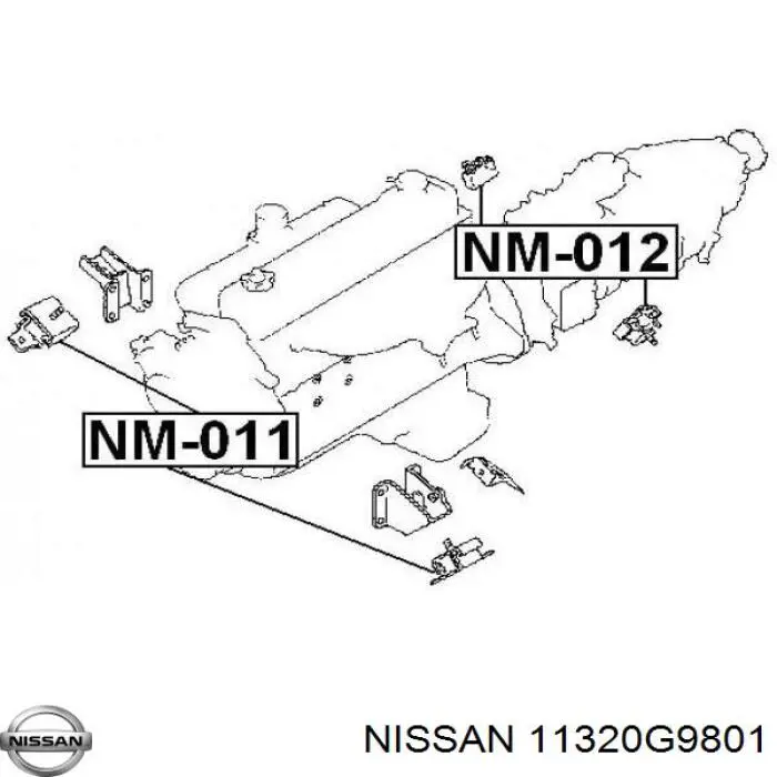 Подушка КПП Ashika GOM105