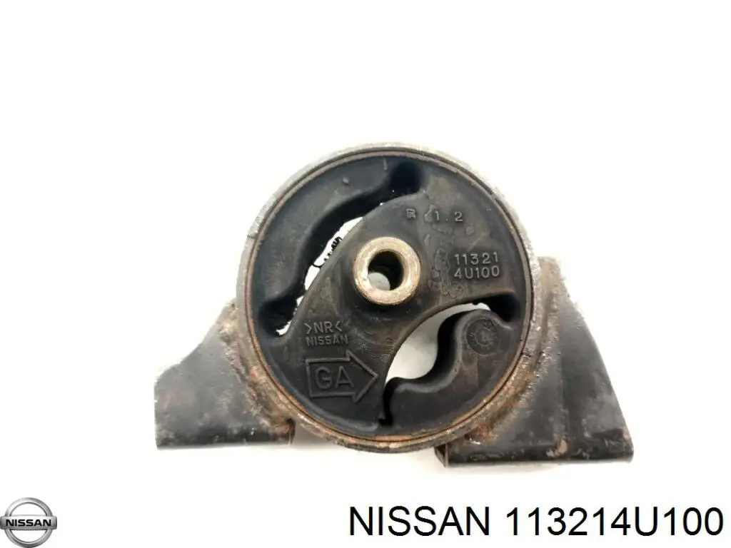 113214U100 Nissan/Infiniti Задняя подушка двигателя