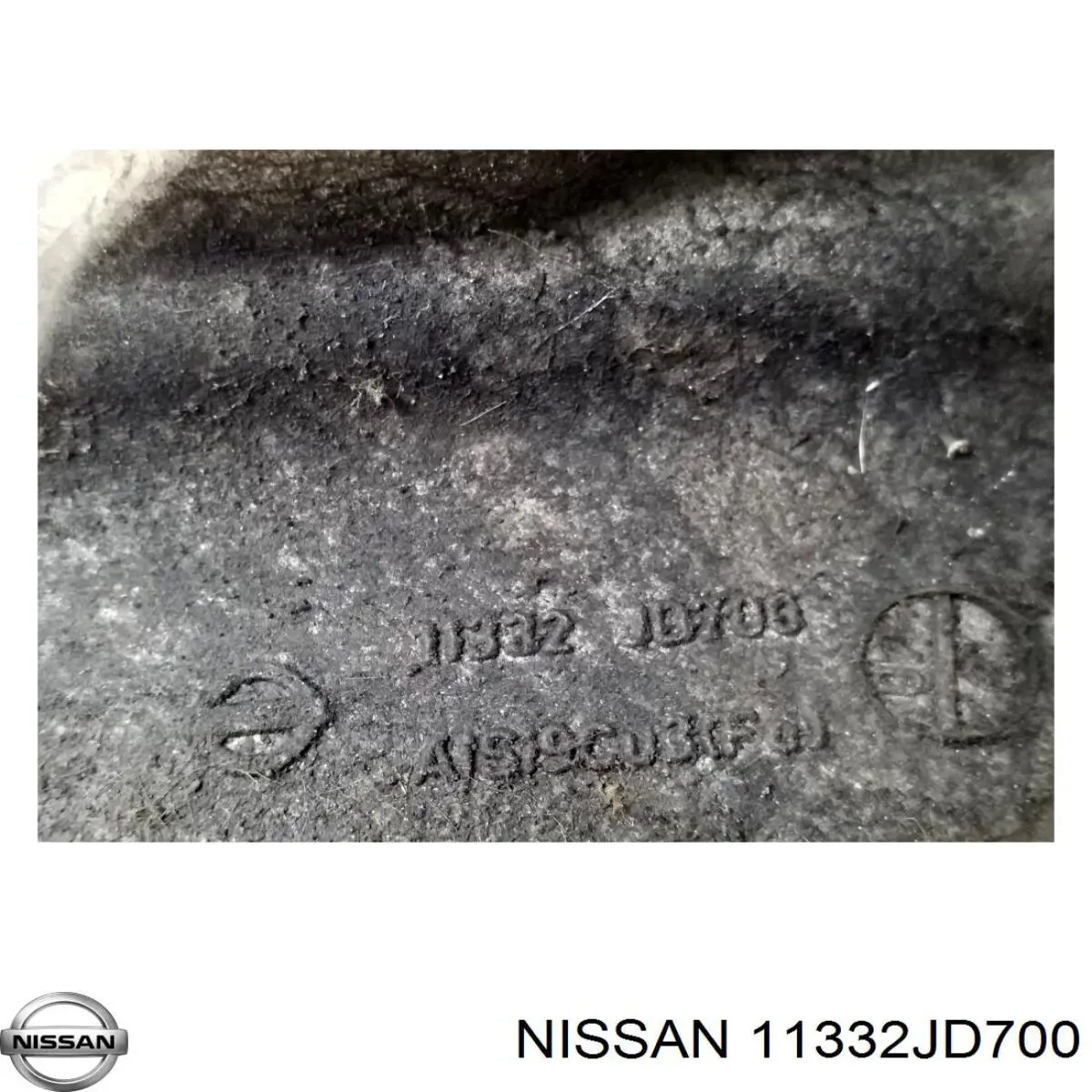 Кронштейн подушки (опоры) двигателя, задней Nissan/Infiniti 11332JD700