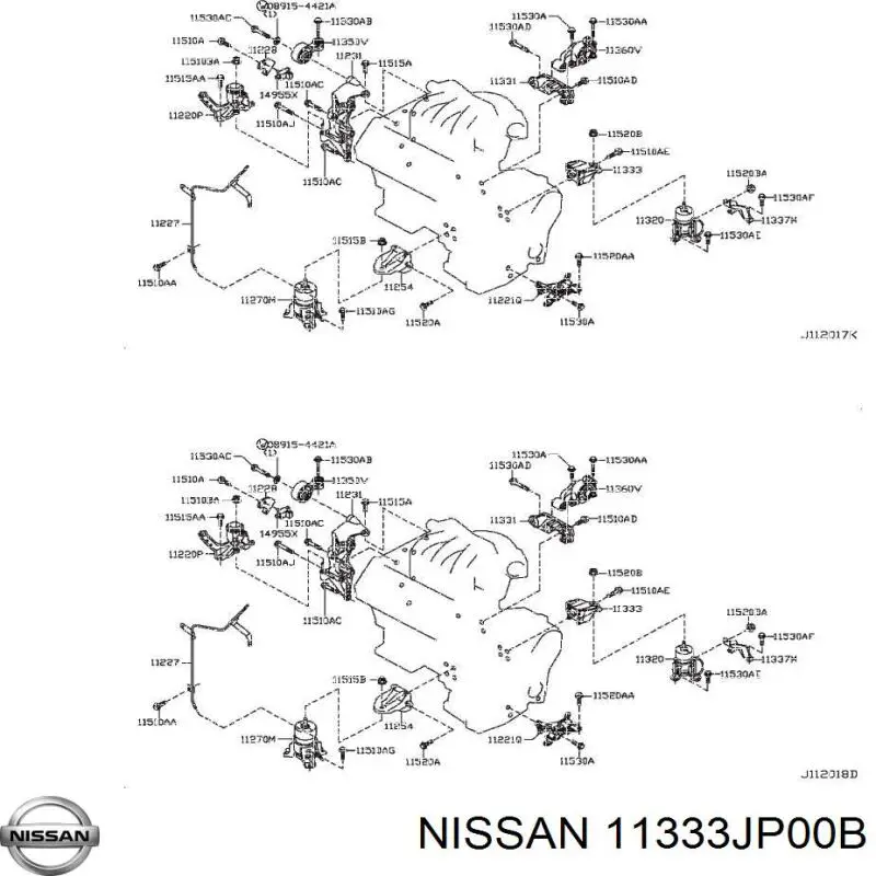 11333JP00B Nissan/Infiniti 