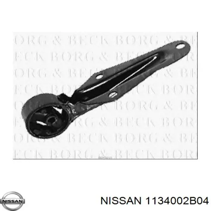 1134002B04 Nissan/Infiniti Задняя подушка двигателя