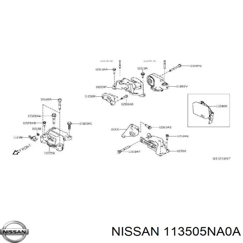 113505NA0A Nissan