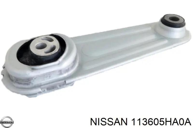 113605HA0A Nissan подушка (опора двигателя задняя)