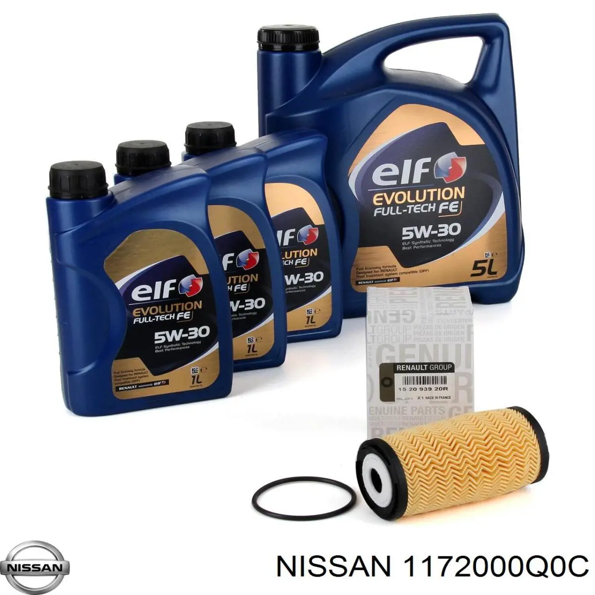 Ремень приводной 1172000Q0C Nissan/Infiniti