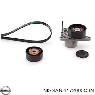 1172000Q3N Nissan ремень агрегатов приводной, комплект