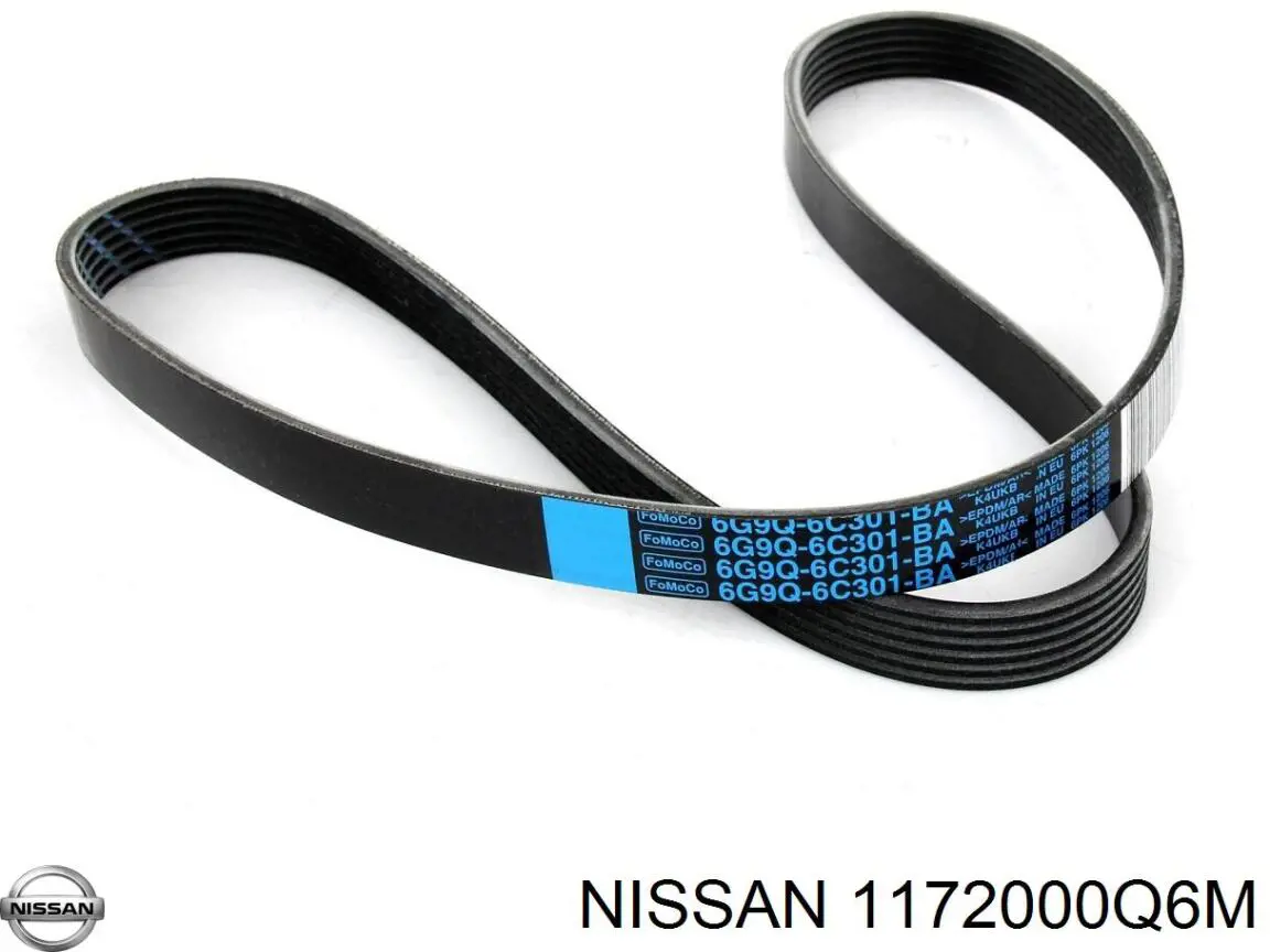 Ремень кондиционера Nissan/Infiniti 1172000Q6M