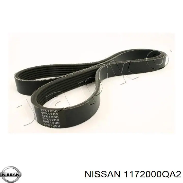 Купить 1172000QA2 Nissan/Infiniti Ремень генератора