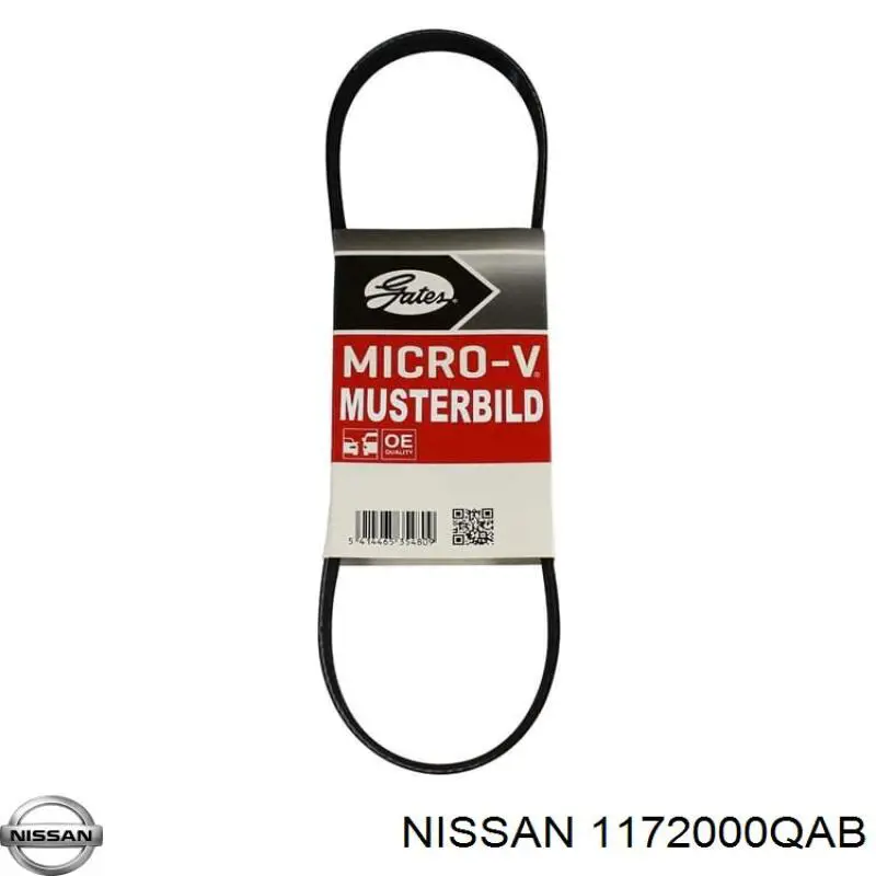 MN155728 Mitsubishi Поликлиновый ремень