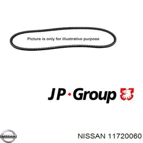 11720060 Nissan ремень генератора