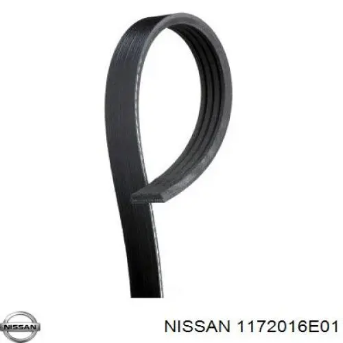 1172016E01 Nissan ремень генератора