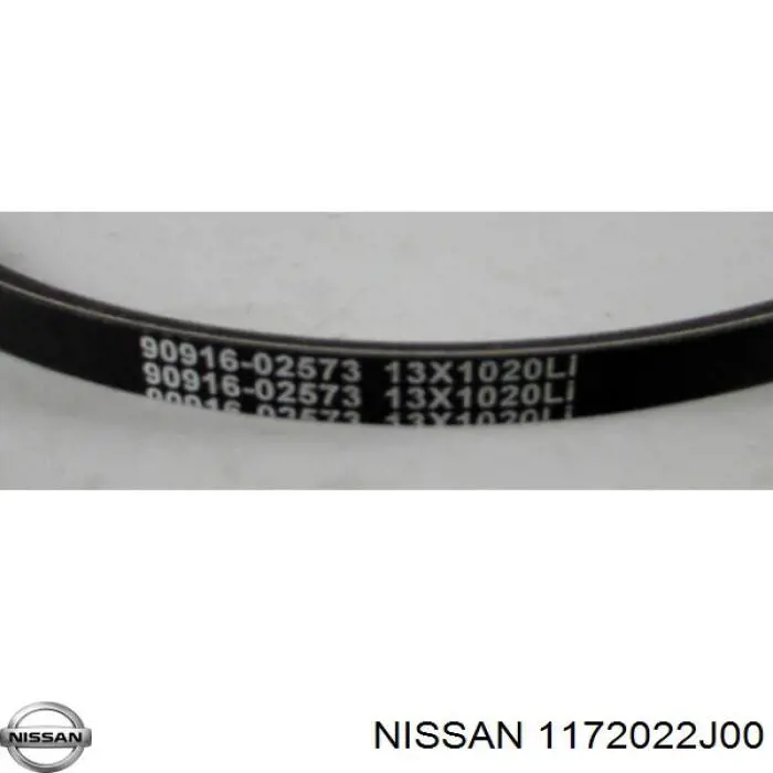 Купить 1172022J00 Nissan/Infiniti Ремень генератора