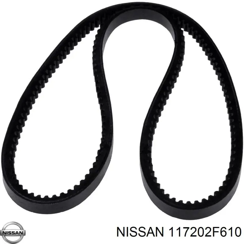 Клиновый ремень Nissan/Infiniti 117202F610 цена, от 4.32 USD