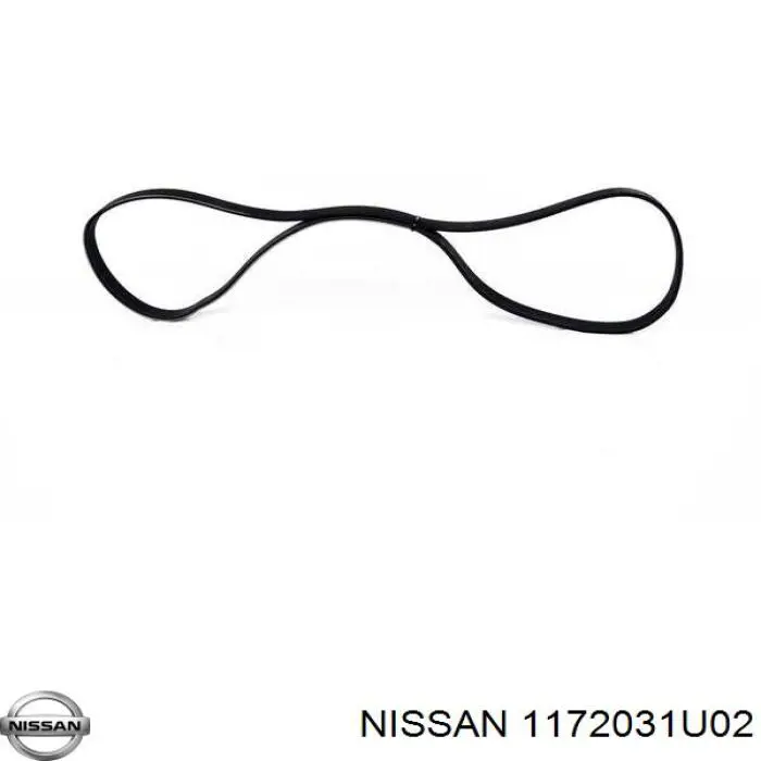 Клиновый ремень Nissan/Infiniti 1172031U02 цена, от 7.41 USD
