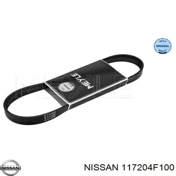 Клиновый ремень Nissan/Infiniti 117204F100 цена, от 6.57 USD