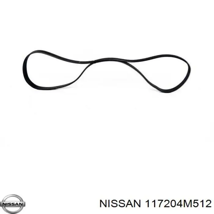 117204M512 Nissan ремень генератора