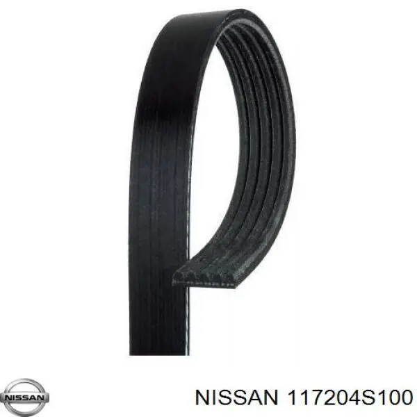 Клиновый ремень Nissan/Infiniti 117204S100 цена, от 5.62 USD