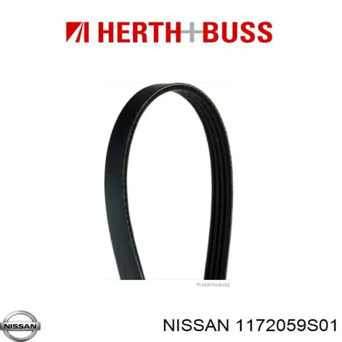 Купить 1172059S01 Nissan/Infiniti Ремень генератора